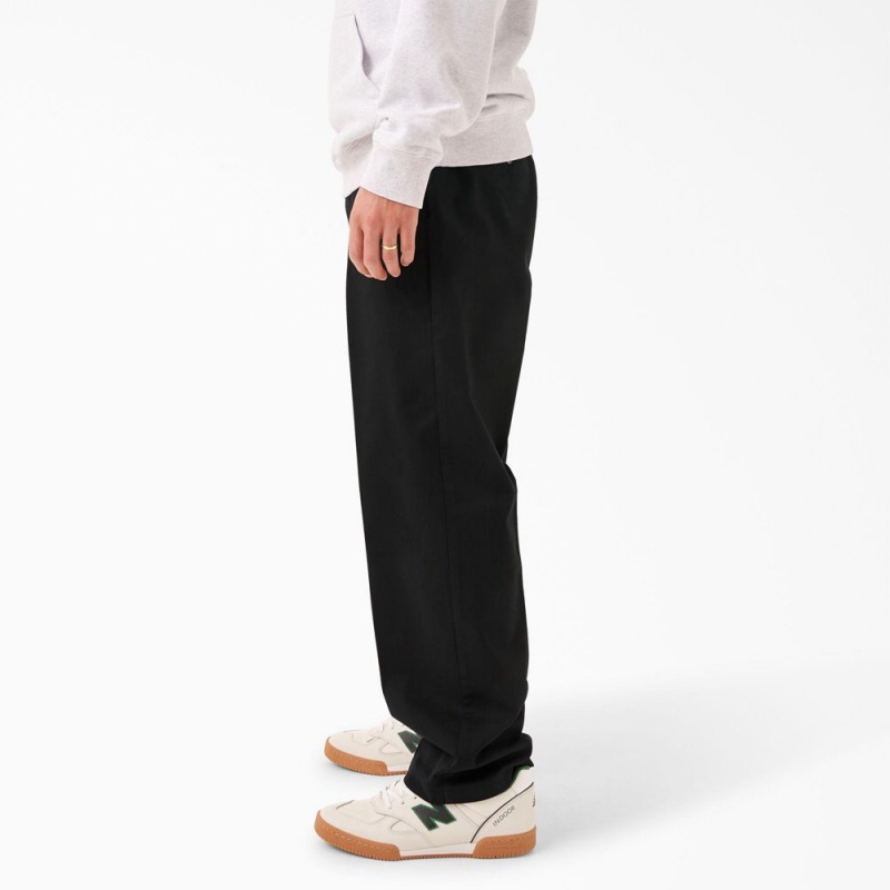 Black Men's Dickies Tom Knox Work Pants | IVA067291