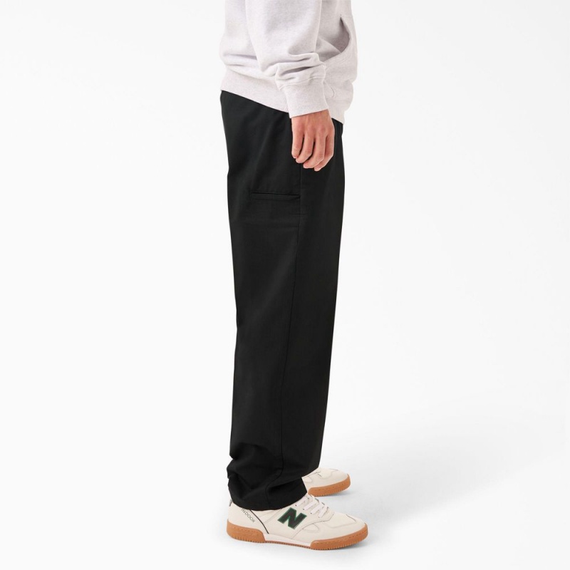 Black Men's Dickies Tom Knox Work Pants | IVA067291