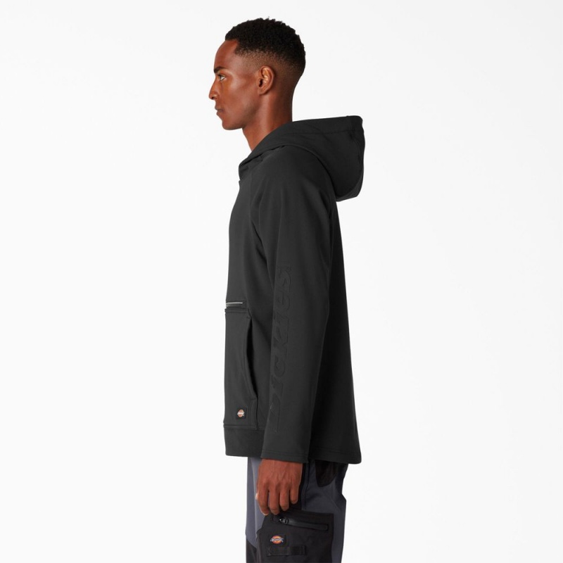 Black Men's Dickies Ultimate ProTect Hoodie | GOU894063