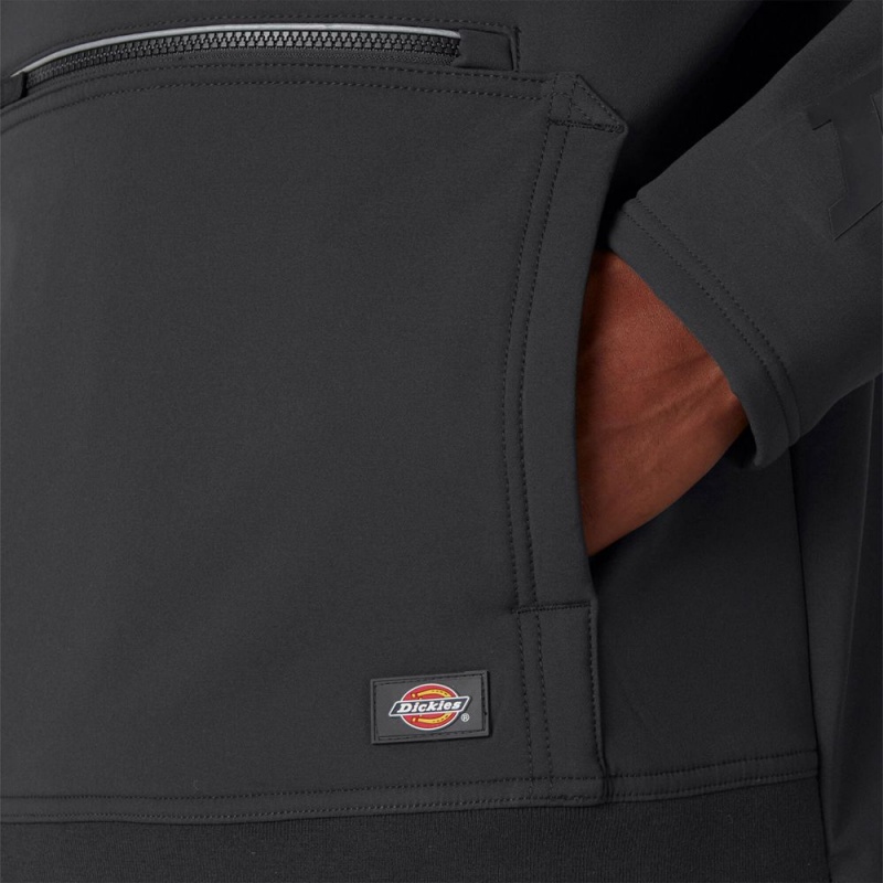 Black Men's Dickies Ultimate ProTect Hoodie | GOU894063