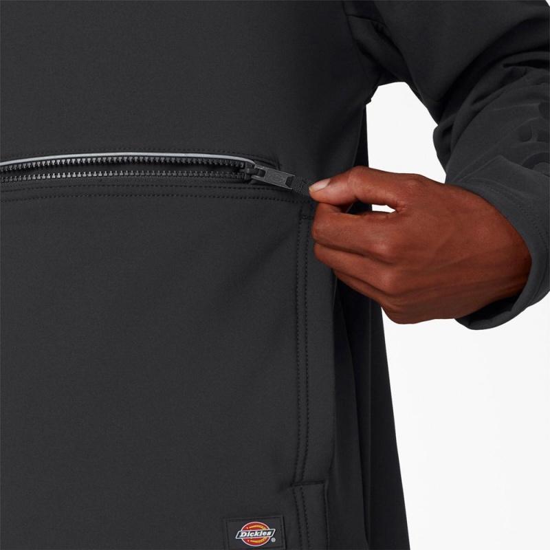 Black Men's Dickies Ultimate ProTect Hoodie | GOU894063