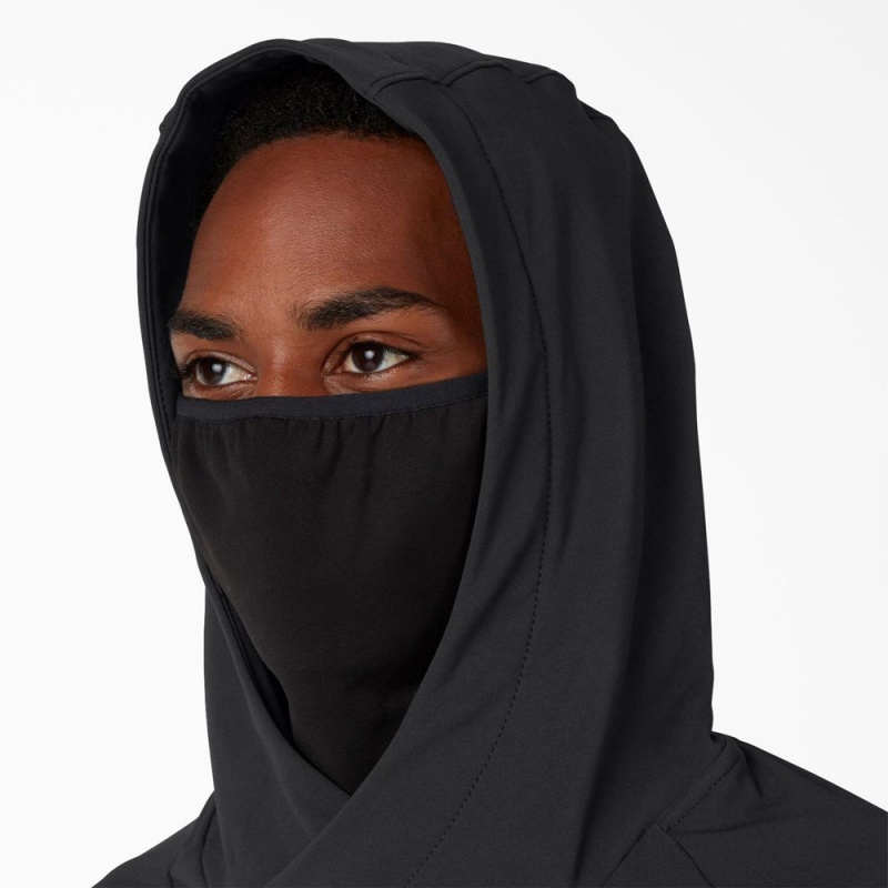 Black Men's Dickies Ultimate ProTect Hoodie | GOU894063