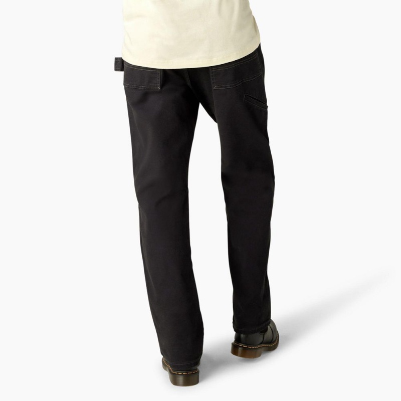 Black Men's Dickies x Jameson Double Knee Pants | WMB284671