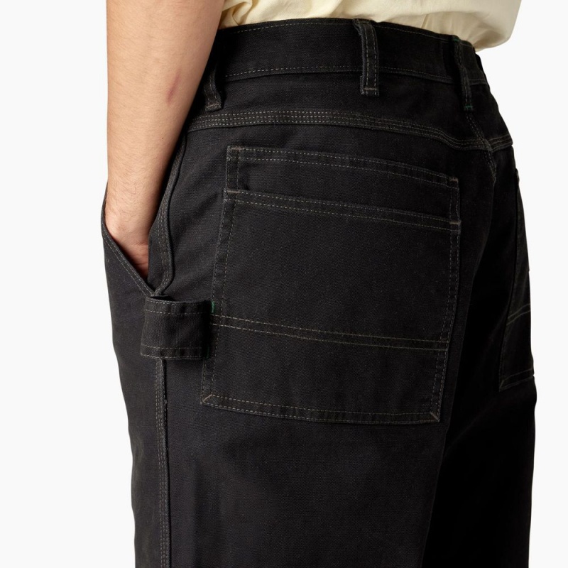 Black Men's Dickies x Jameson Double Knee Pants | WMB284671