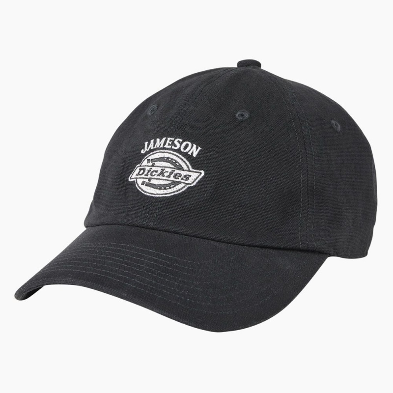 Black Men\'s Dickies x Jameson Embroidered Cap | VHN597103