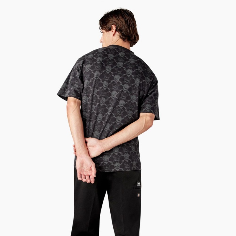 Black Men's Dickies x Lurking Class T-Shirt | ZJE619057