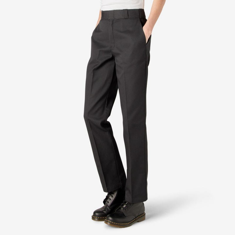 Black Women's Dickies 874® Work Pants | IOU350296