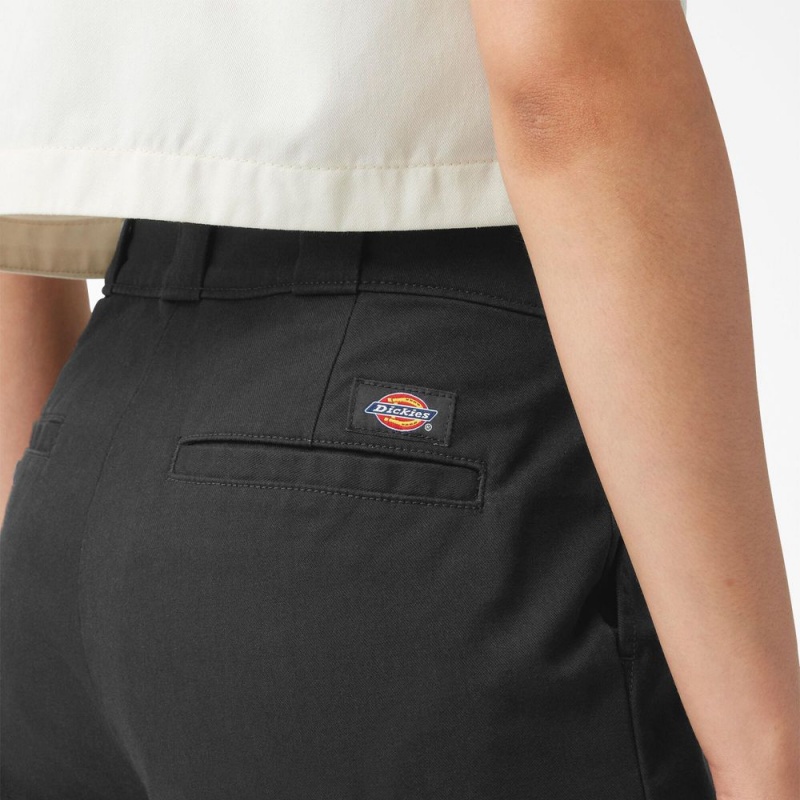 Black Women's Dickies Regular Fit Cargo Pants | CYI853704