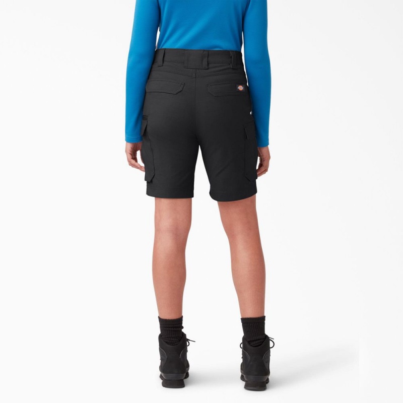 Black Women's Dickies Temp-iQ® 365 Shorts | PYF759641