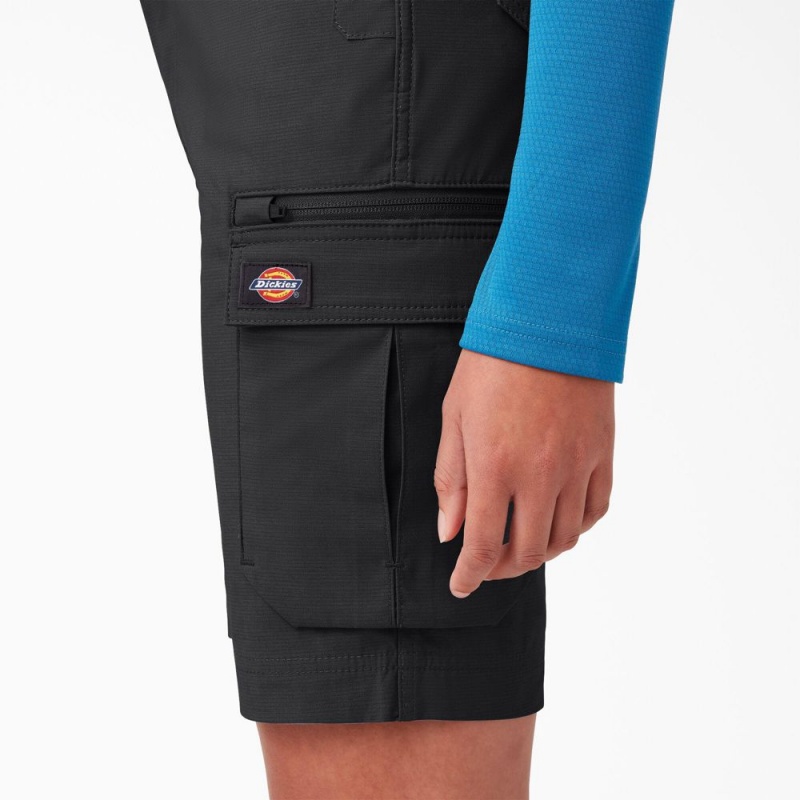 Black Women's Dickies Temp-iQ® 365 Shorts | PYF759641