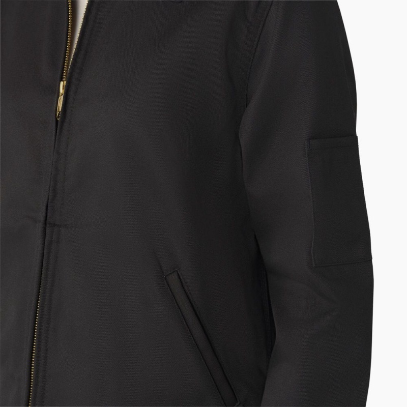 Black Women's Dickies Unlined Eisenhower Jacket | BGQ716934