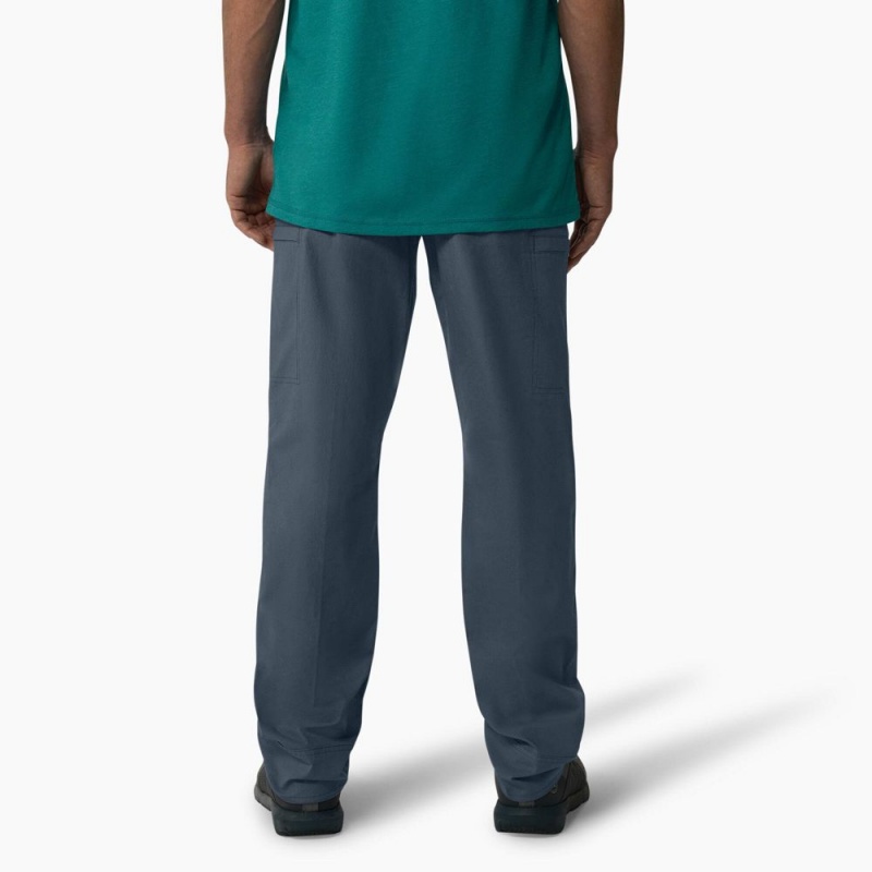 Blue Men's Dickies Cooling Regular Fit Ripstop Cargo Pants | UDF421350