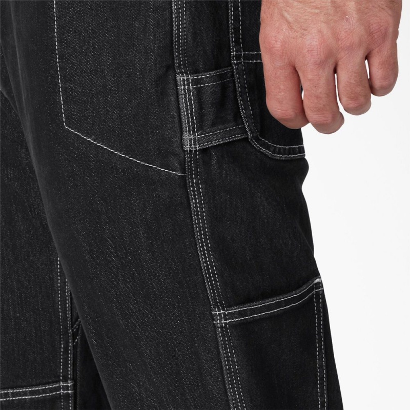 Blue Men's Dickies FLEX DuraTech Relaxed Fit Jeans | WQZ251930