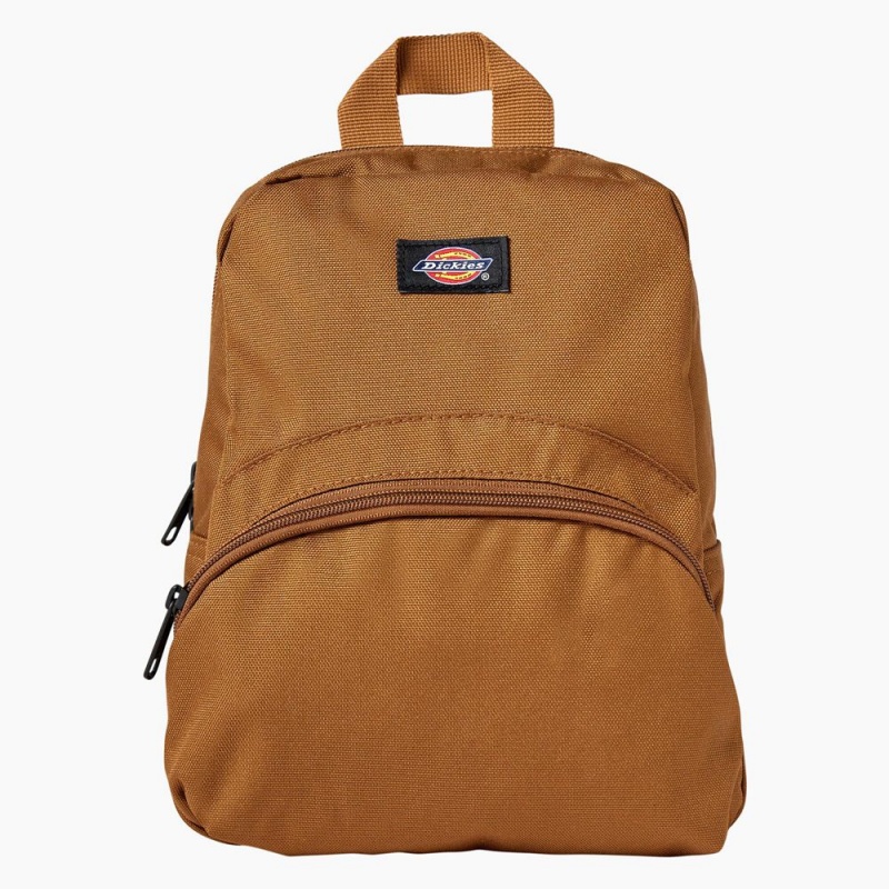 Brown Kids\' Dickies Mini Backpack | BOI532046