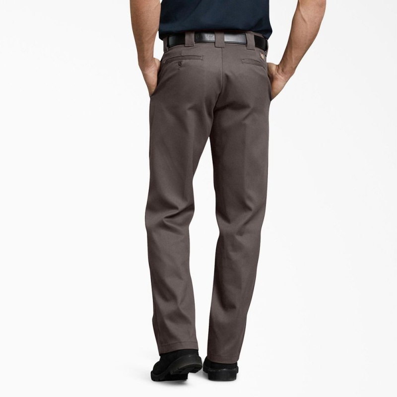 Brown Men's Dickies 874® FLEX Work Pants | JNH675194