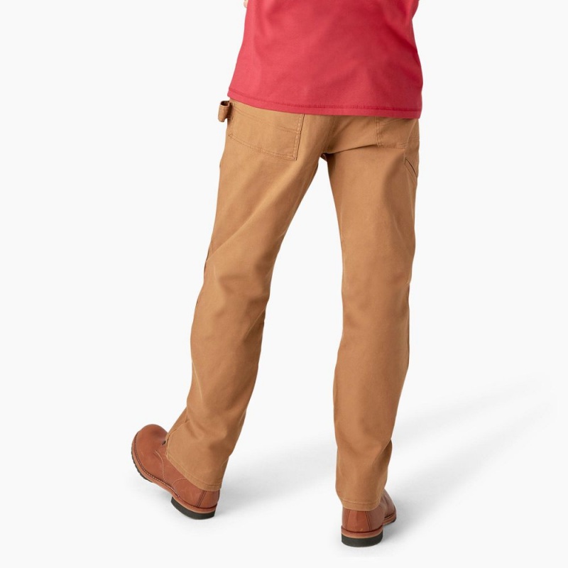 Brown Men's Dickies x Jameson Double Knee Pants | RIP395840