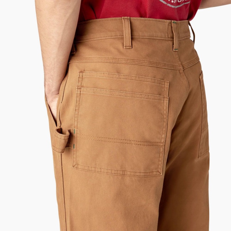 Brown Men's Dickies x Jameson Double Knee Pants | RIP395840