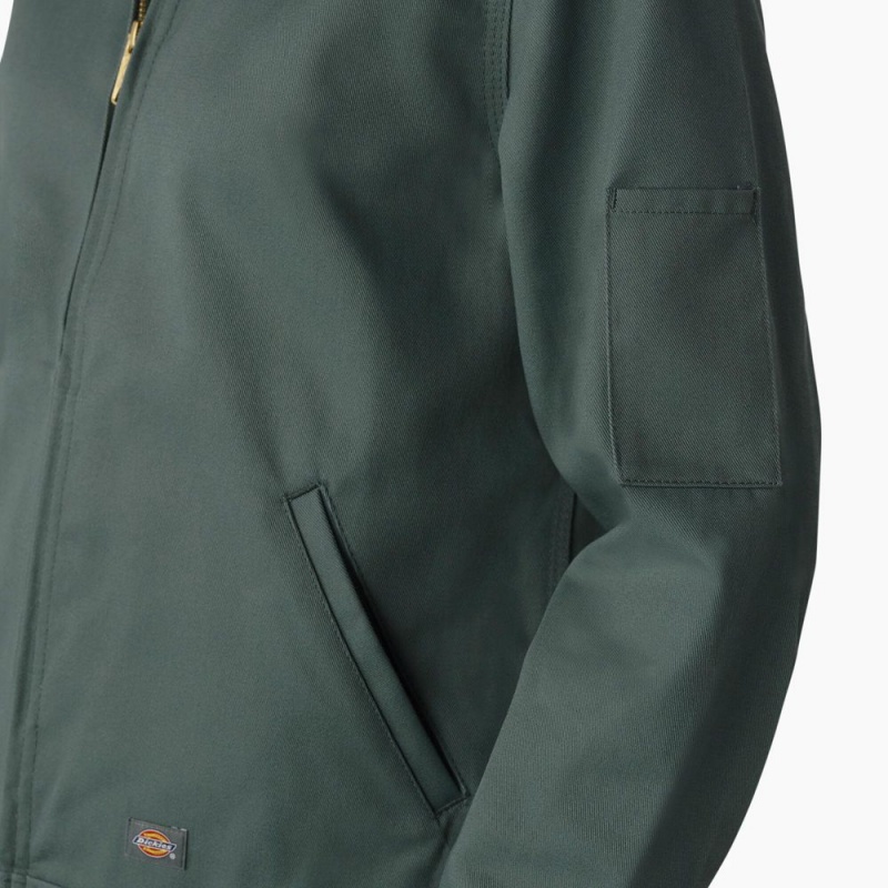 Green Women's Dickies Unlined Eisenhower Jacket | DOQ056714