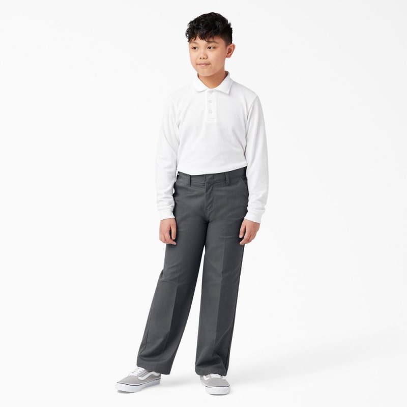 Grey Kids' Dickies Classic Fit Pants | DOH154983