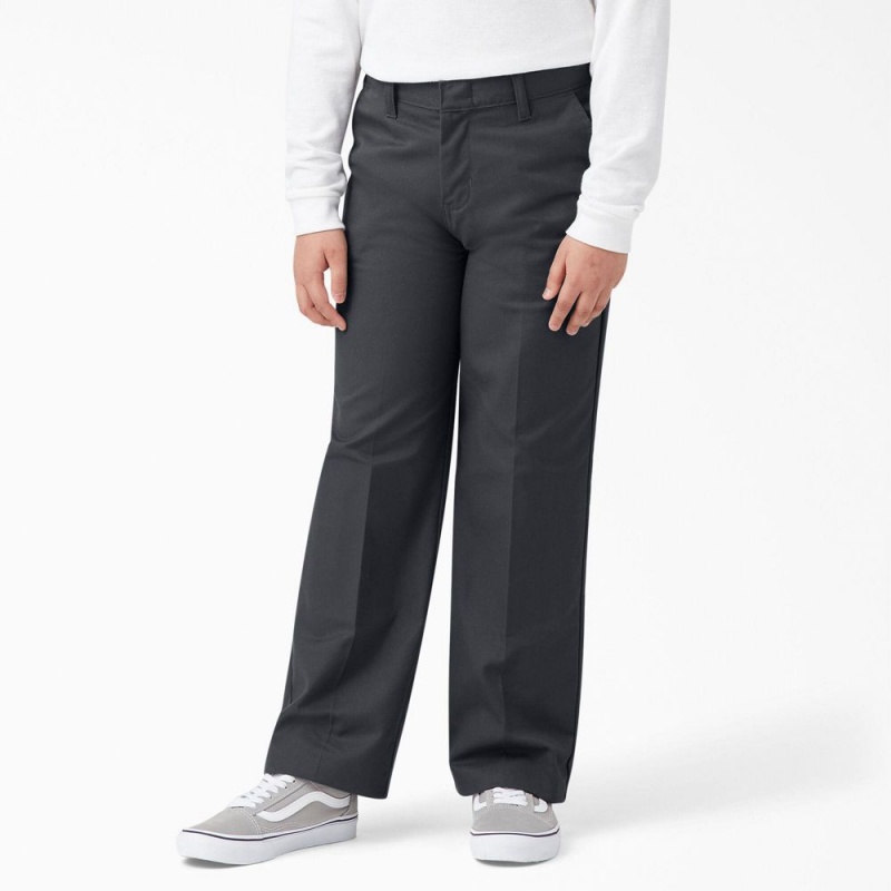 Grey Kids\' Dickies Classic Fit Pants | DOH154983