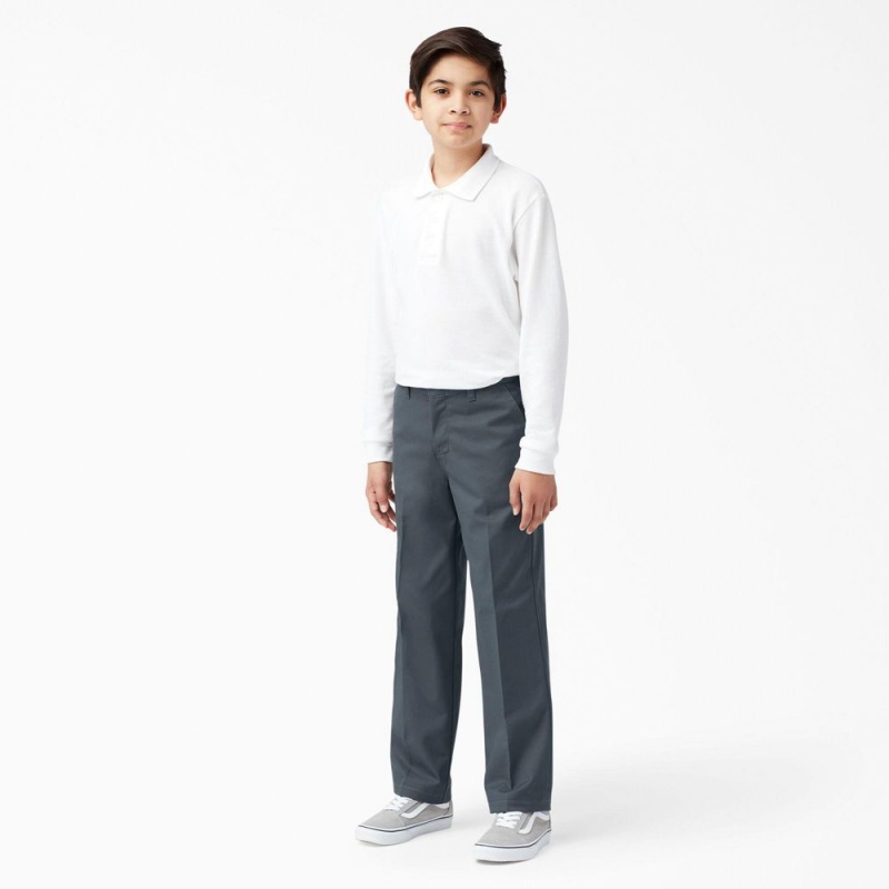 Grey Kids' Dickies Classic Fit Pants | IQW164729