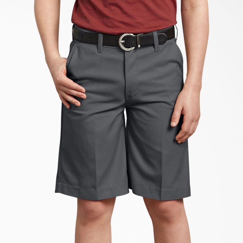 Grey Kids' Dickies Classic Fit Shorts | XBO239461