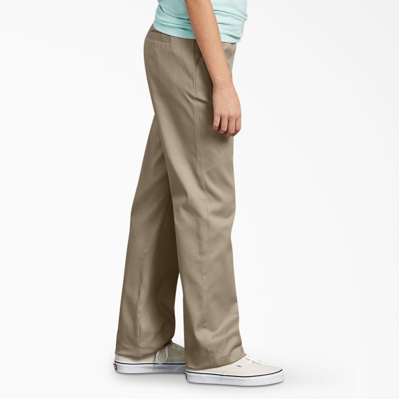 Grey Kids' Dickies Slim Fit Pants | RLS137906