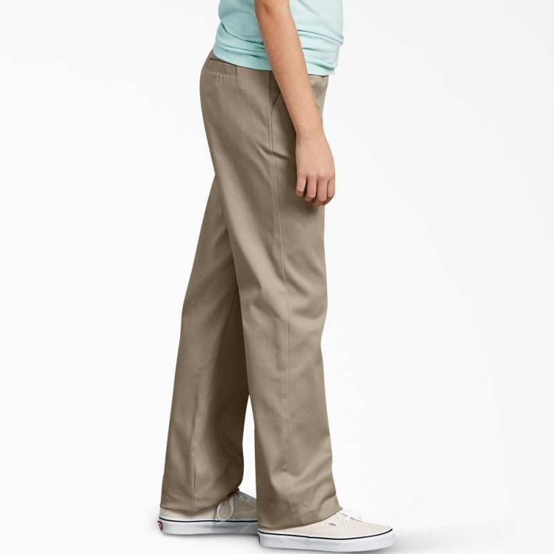 Grey Kids' Dickies Slim Fit Pants | RLS137906