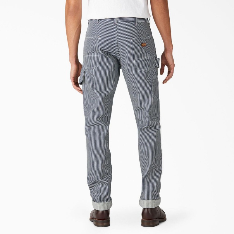 Grey Men's Dickies 1922 Regular Fit Double Knee Pants | VLI065793