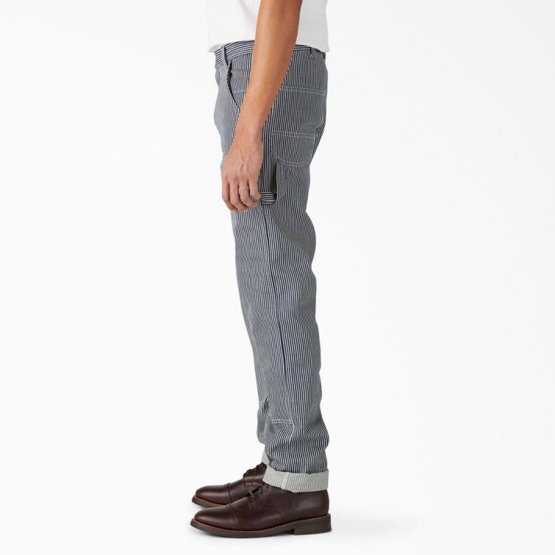 Grey Men's Dickies 1922 Regular Fit Double Knee Pants | VLI065793