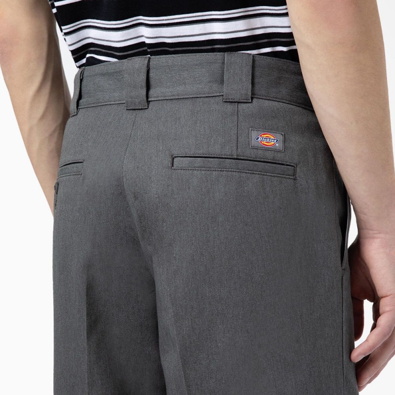 Grey Men's Dickies Deatsville Regular Fit Work Pants | SWF201457