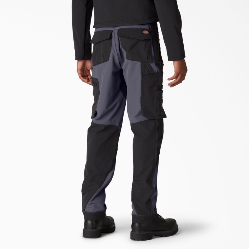 Grey Men's Dickies FLEX Performance Workwear Regular Fit Technical Pants | AUM739642