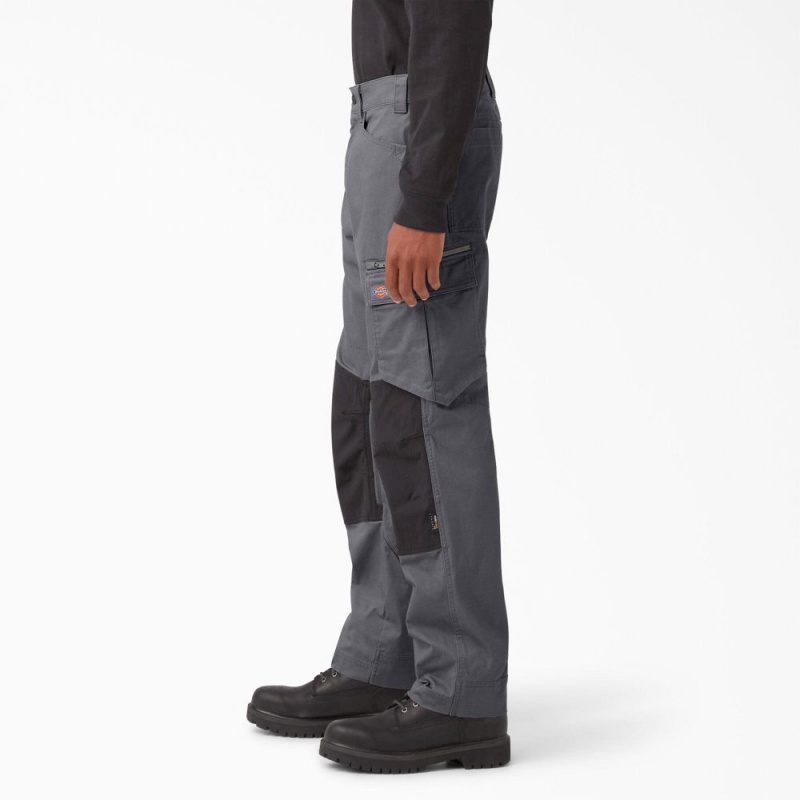 Grey Men's Dickies FLEX Temp-iQ® 365 Regular Fit Pants | BKQ235098