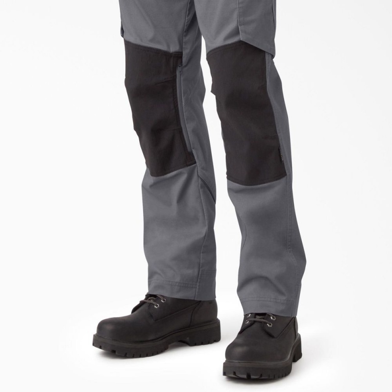 Grey Men's Dickies FLEX Temp-iQ® 365 Regular Fit Pants | BKQ235098