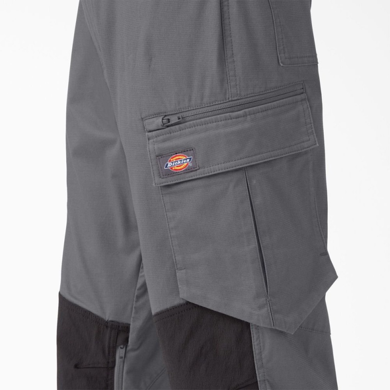 Grey Men's Dickies FLEX Temp-iQ® 365 Regular Fit Pants | BKQ235098