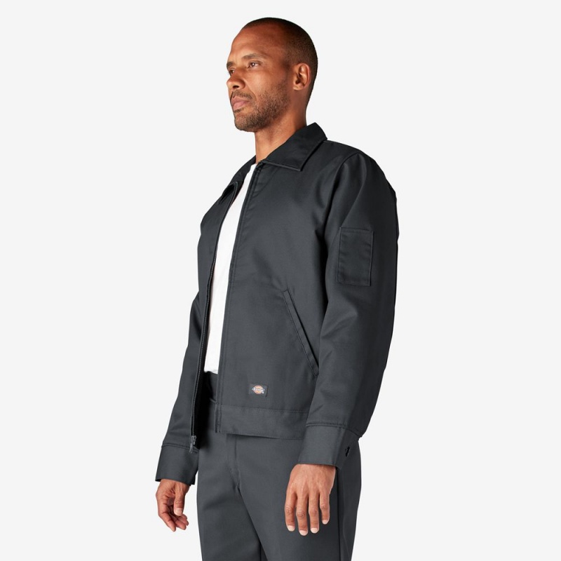 Grey Men's Dickies Insulated Eisenhower Jacket | NAP935062