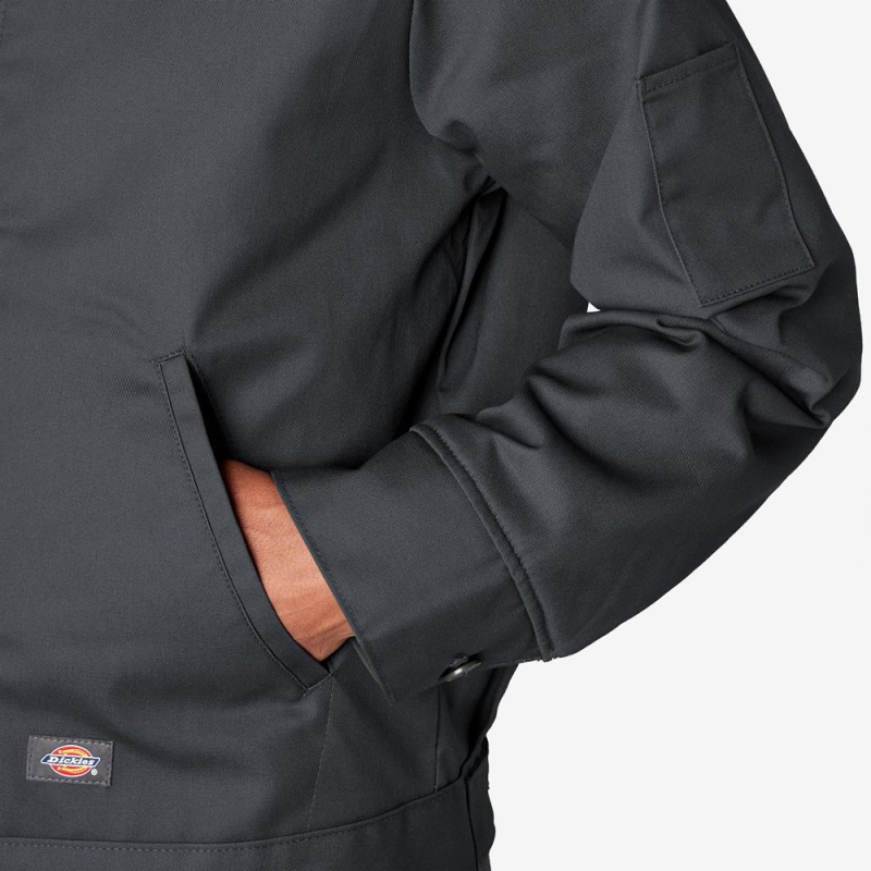 Grey Men's Dickies Insulated Eisenhower Jacket | NAP935062