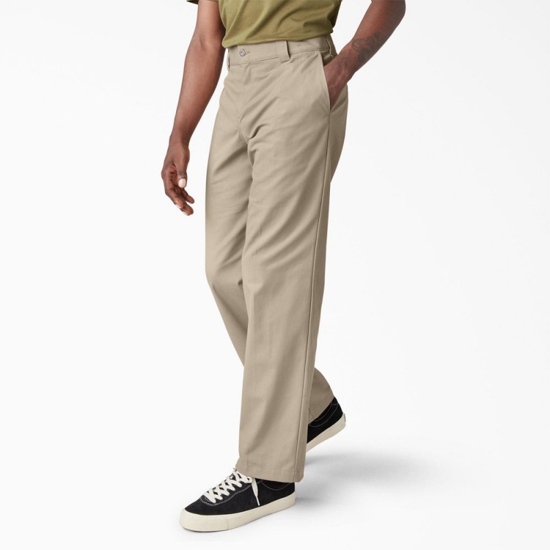 Grey Men's Dickies Jamie Foy Loose Fit Pants | XPO849723