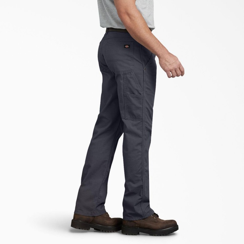 Grey Men's Dickies Regular Fit Ripstop Carpenter Pants | IWM897164