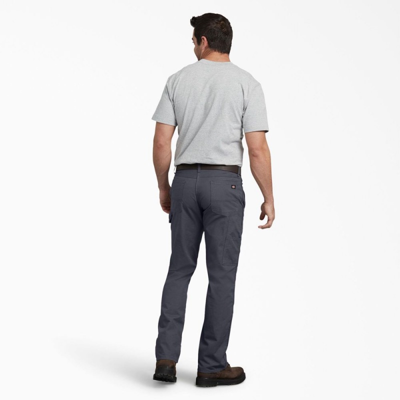 Grey Men's Dickies Regular Fit Ripstop Carpenter Pants | IWM897164