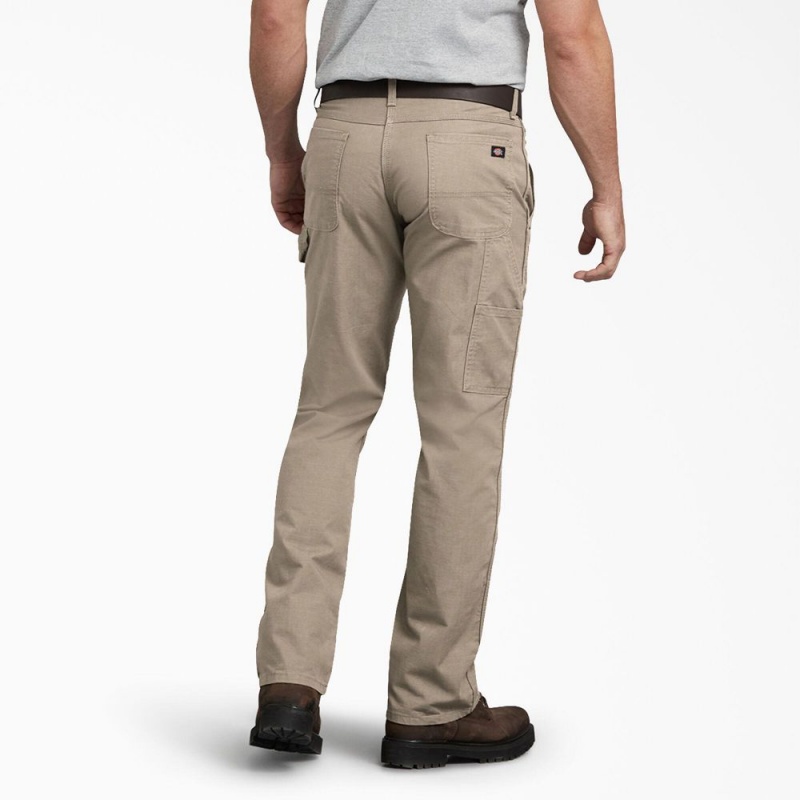 Grey Men's Dickies Regular Fit Ripstop Carpenter Pants | RAF936854