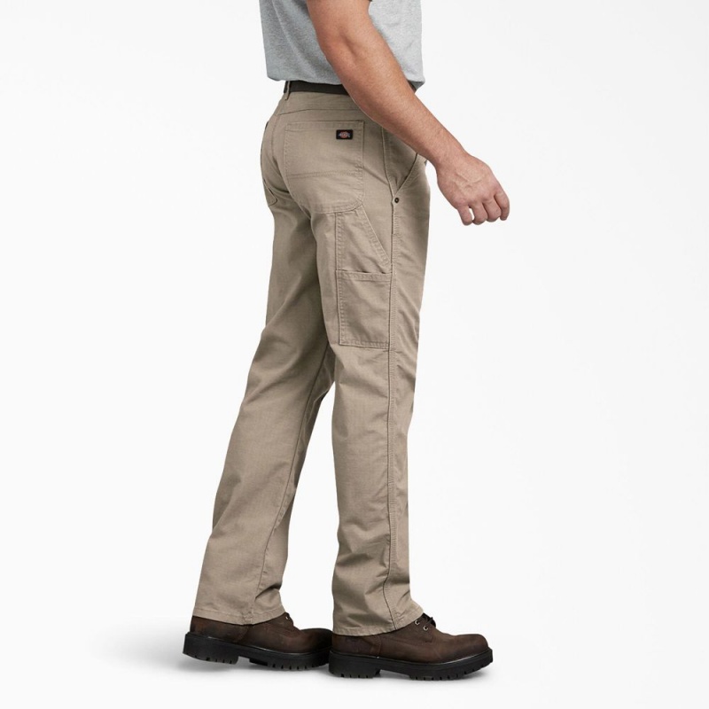 Grey Men's Dickies Regular Fit Ripstop Carpenter Pants | RAF936854