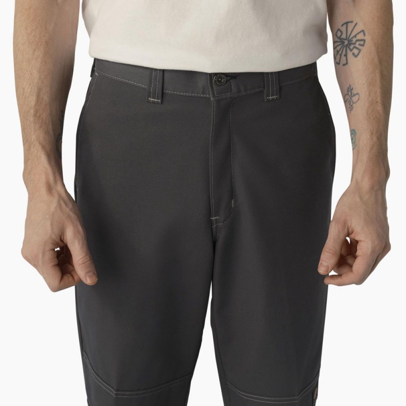 Grey Men's Dickies Skateboarding Regular Fit Double Knee Pants | OPV809327