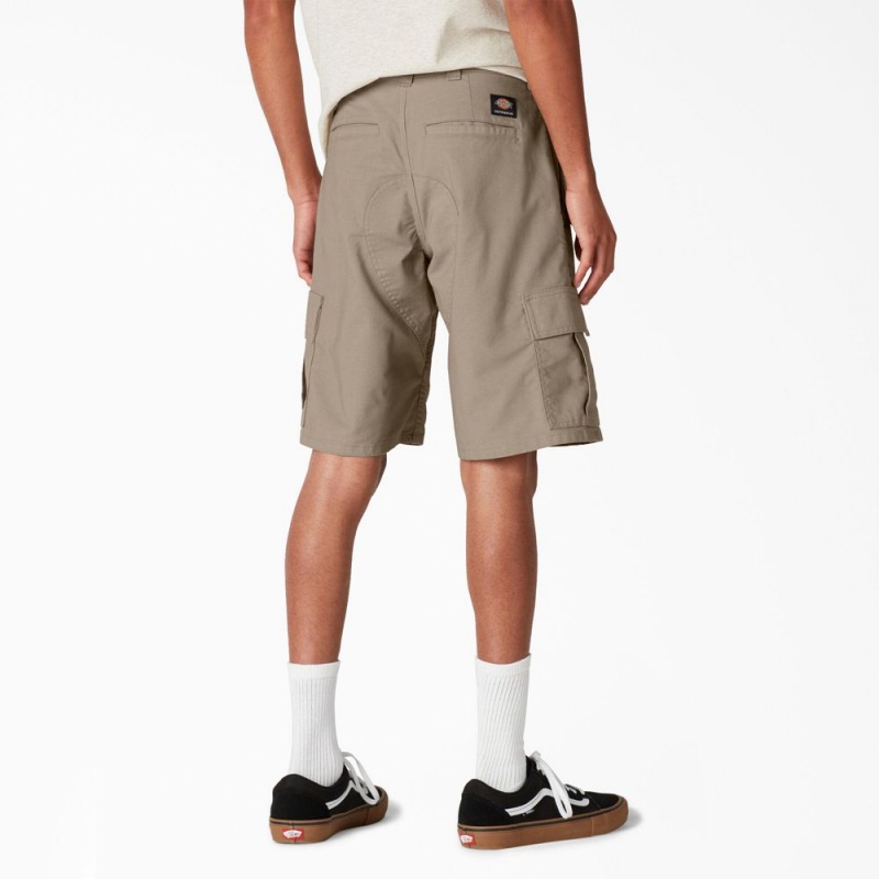 Grey Men's Dickies Skateboarding Regular Fit Cargo Shorts | DNL427586