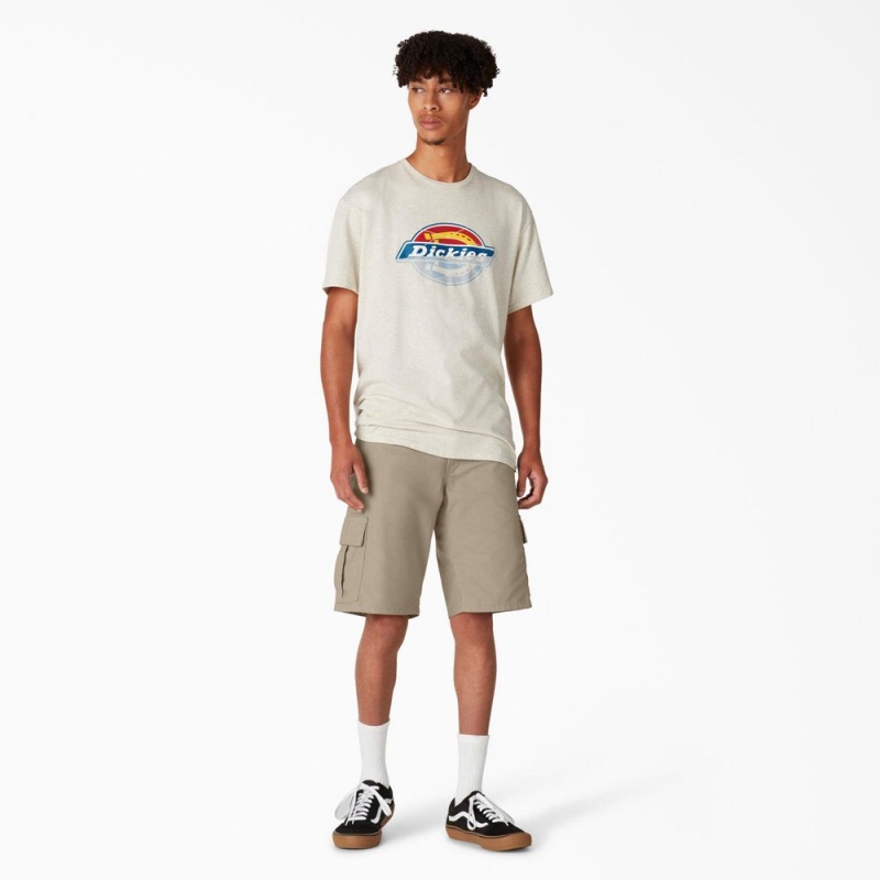 Grey Men's Dickies Skateboarding Regular Fit Cargo Shorts | DNL427586