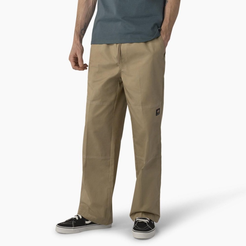 Grey Men's Dickies Skateboarding Summit Relaxed Fit Chef Pants | AXT690438