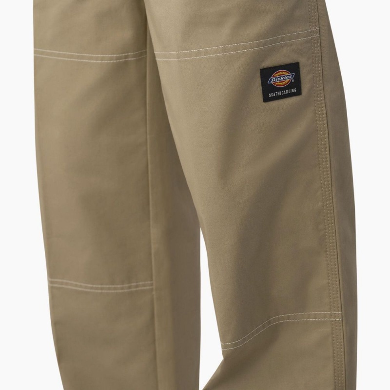 Grey Men's Dickies Skateboarding Summit Relaxed Fit Chef Pants | AXT690438