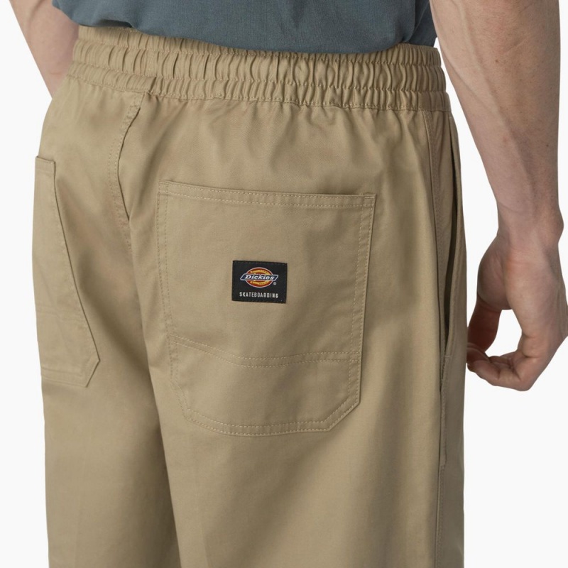 Grey Men's Dickies Skateboarding Summit Relaxed Fit Chef Pants | AXT690438