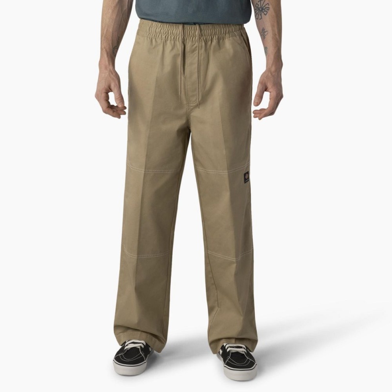 Grey Men\'s Dickies Skateboarding Summit Relaxed Fit Chef Pants | AXT690438