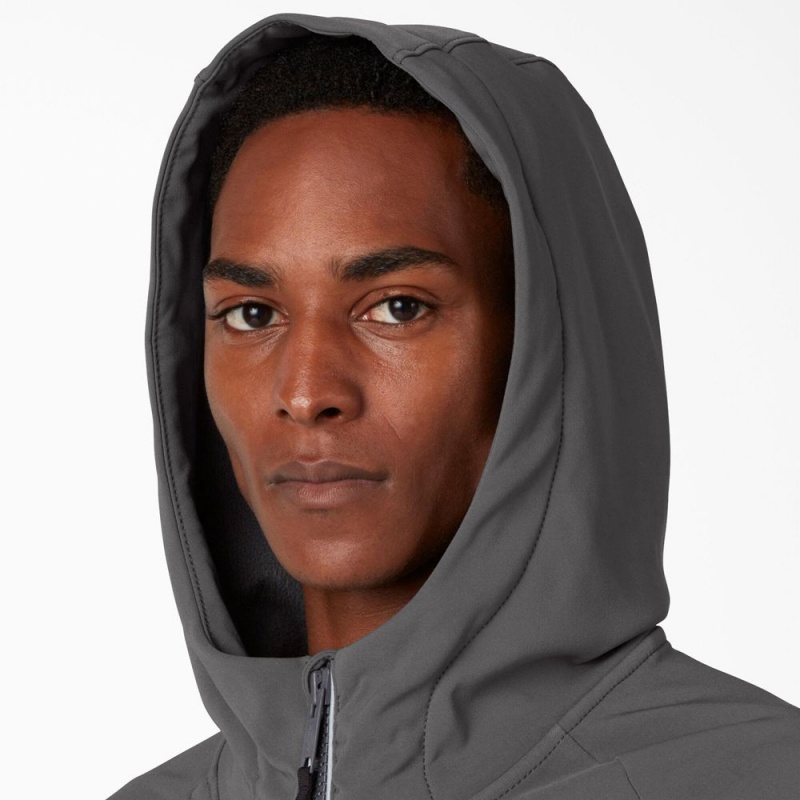 Grey Men's Dickies Ultimate ProTect Zip Hoodie | XBU750641